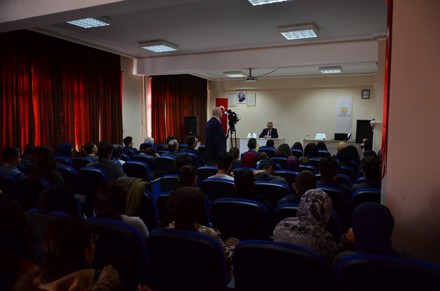 AYAY Bölümü Bahar Yarıyılı Akademik Açılış Dersini Sayın Rektörümüz Yaptı